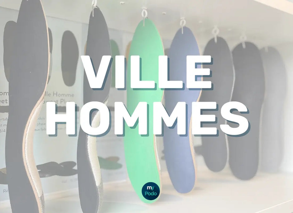 Semelles thermoformées Ville Hommes