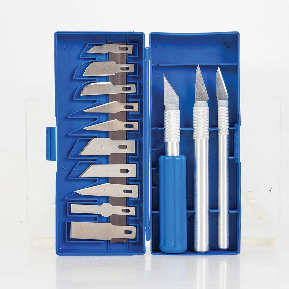 Coffret de scalpels - 16 pièces - Silverline Silverline