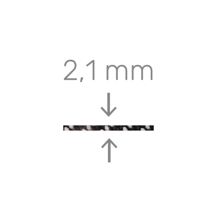 My Carbon Fiber - Fibre de carbone - 0,8 mm / 2,1 mm - My Podologie