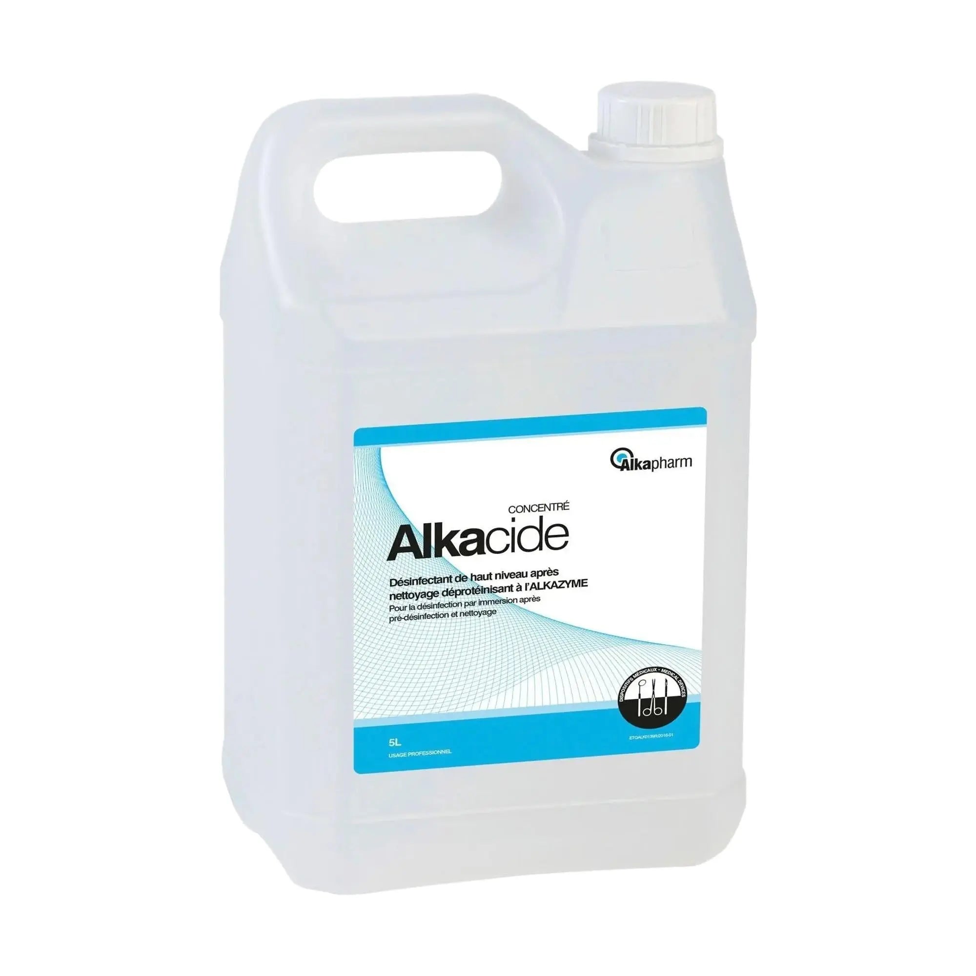 Alkacide - Final cold disinfectant - Canister - 5 L - Alkapharm