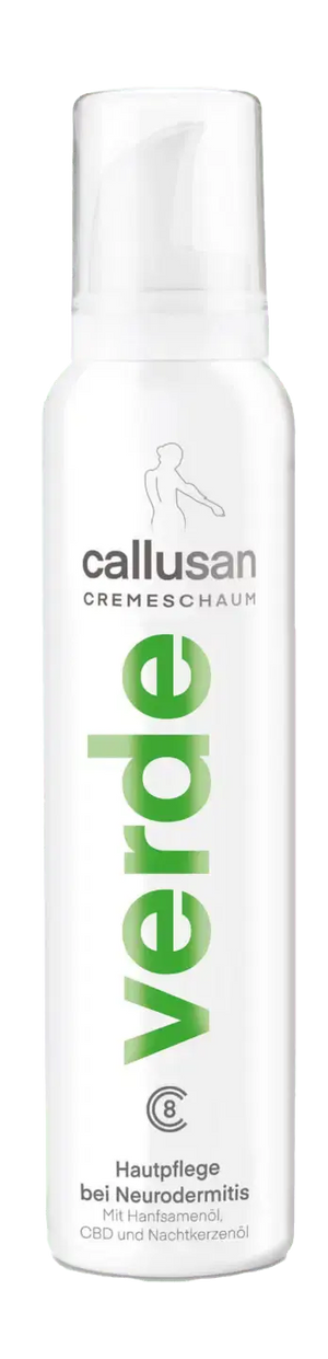 Crème mousse Verde Végétalienne - Callusan My Podologie  175ml