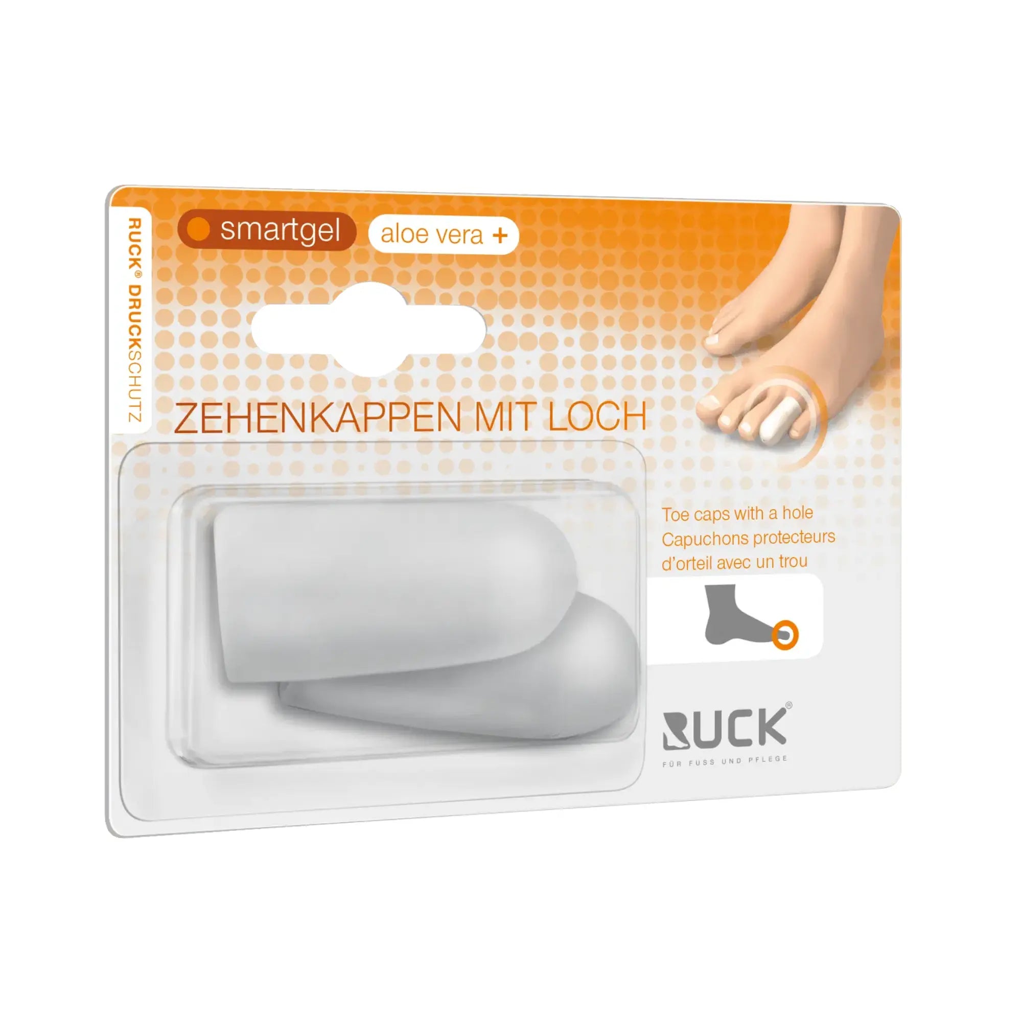 Protection pour orteils en gel - 3 diamètres disponibles - Ruck Ruck 